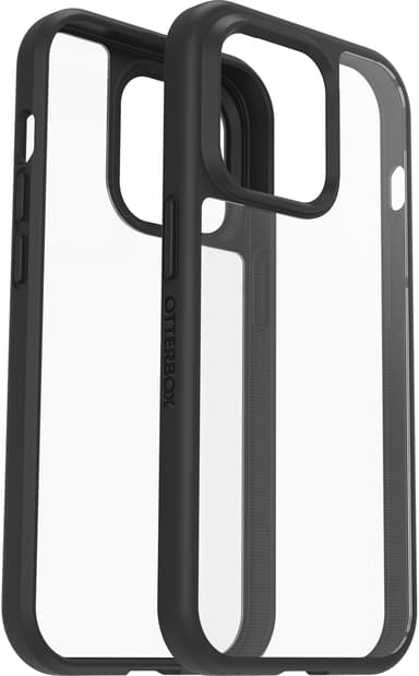 Otterbox React Series iPhone 14 Pro Läpinäkyvä Musta