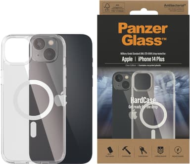 Panzerglass HardCase MagSafe iPhone 14 Plus Läpinäkyvä