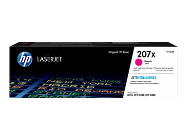 HP Toner Magenta 207X 2 450 sider 