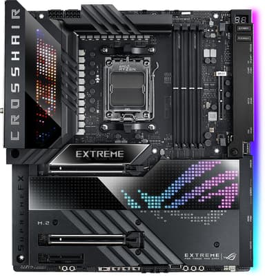 ASUS ROG CROSSHAIR X670E EXTREME (Wi-Fi) Utvidet ATX (E-ATX) Hovedkort