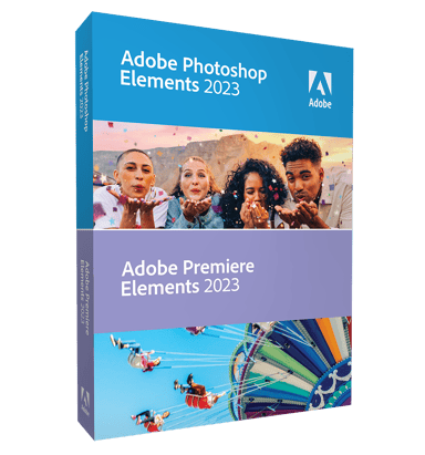 Adobe Photoshop & Premiere Elements 2023 Win/mac Eng Box Fullversjon