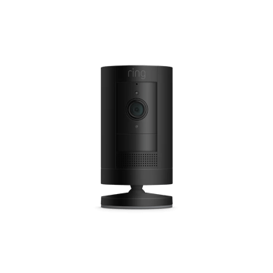 Ring Stick Up Cam Plug-In Black 