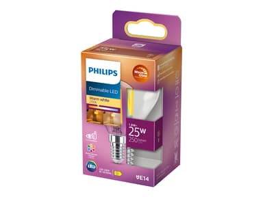 Philips LED E14 Klot Klar 1.8W (25W) 250 Lumen 