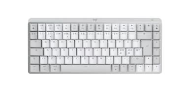 Logitech Master Series MX Mechanical Mini for Mac Trådløs Nordisk Grå Hvit 