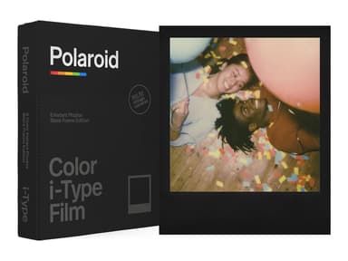 Polaroid Color Film I-type Black Frame Edition 