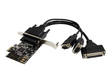 Startech .com 2S1P PCI Express Serial Parallel Combo Card with Breakout Cable 