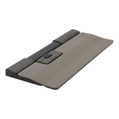 Contour Design Contour Slidermouse Pro Regular Light Grey Met bekabeling 2,800dpi Besturingspad Grijs 