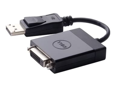 Dell DisplayPort to DVI Single-Link Adapter videomuunnin 20 nastan näyttöporttiliitin DVI (Single Link)