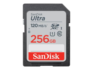 SanDisk Ultra 256GB SDXC UHS-I -muistikortti