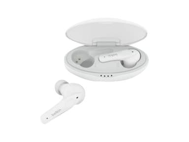 Belkin SoundForm Nano for Kids True wireless-hodetelefoner Stereo Hvit