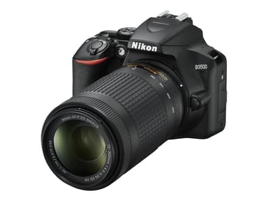 Nikon D3500 + AF-P DX 18-55 f/3,5-5,6G VR + AF-P 70-300mm f/4,5-6,3 VR 
