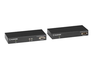 Black Box KVX KVM Extender (Incl. 2 SFP's) - MM Fiber DVI-I 