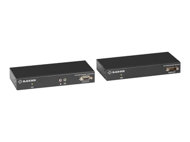 Black Box KVX KVM Extender (Incl. 2 SFP's) - SM Fiber DVI-I 