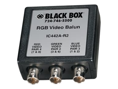 Black Box Video balun RGB 