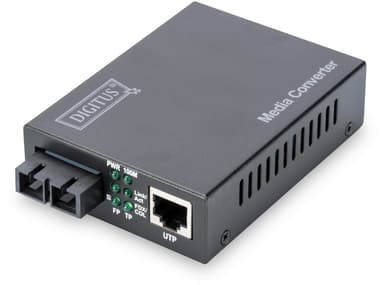 Digitus DN-82020-1 Glasvezel mediaconverter RJ-45 SC multimodus