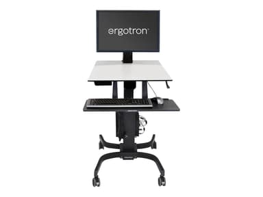 Ergotron WorkFit-C Single HD Sit-Stand Workstation 