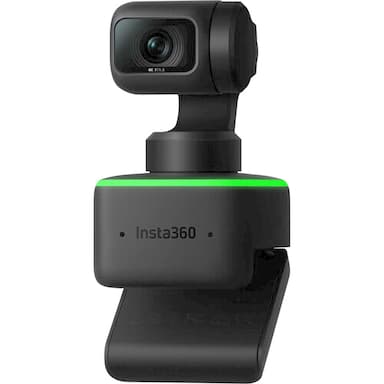 Insta360 Link Uhd 4K Ai Webcam USB-C Verkkokamera Musta