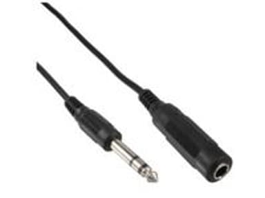 Microconnect 6.3MM M-F 5m Stereotelefon 6,3 mm Hona Stereotelefon 6,3 mm Hane 