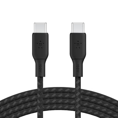 Belkin USB-C till USB-C kabel Flätad 