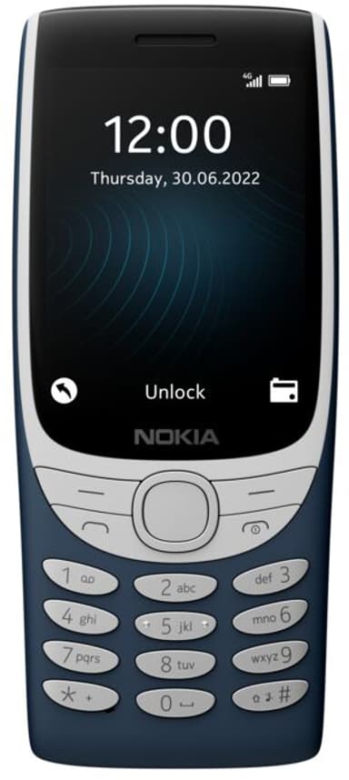 Nokia 8210 4G Dual-SIM Mörkblå