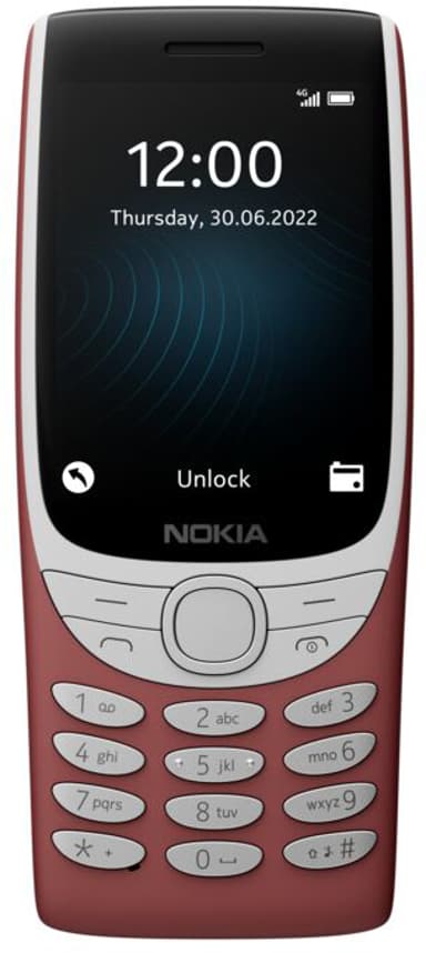 Nokia 8210 4G Dual-SIM Röd