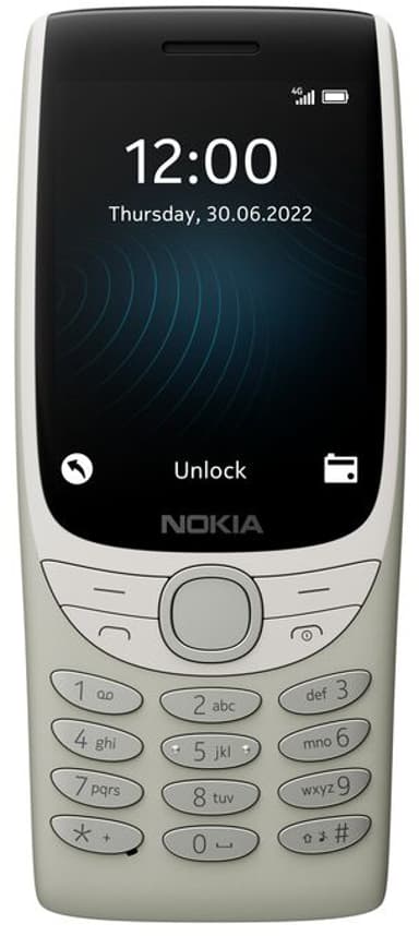 Nokia 8210 4G Kaksois-SIM Hiekka