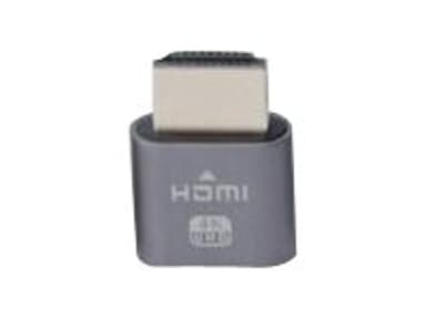 Microconnect 4K Universel Virtuel Display adapter HDMI Dummy Plug Grå 
