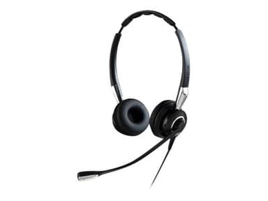 Jabra BIZ 2400 II QD Duo NC Headset Quick Disconnect Stereo Zwart