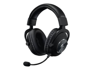Logitech G Pro X Gaming Headset Headset 3,5 mm kontakt 7.1-kanals surround Svart