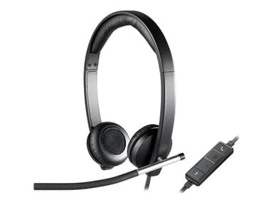 Logitech USB H650e Stereo Musta 