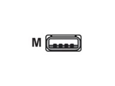 Zebra Cable USB Charging/Communication 0.9m 0.9m USB A Micro-USB A Musta