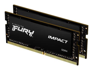 Kingston FURY Impact 64GB 3,200MHz DDR4 SDRAM SO DIMM 260-pin 