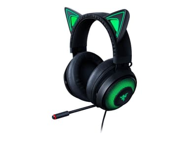 Razer Kraken Kitty Edition Gaming Headset Hodesett USB Stereo Svart