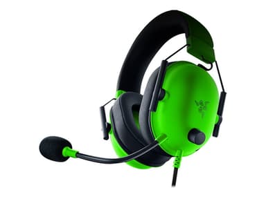 Razer Blackshark V2 X Gaming Headset Headset 3,5 mm kontakt Stereo Grön