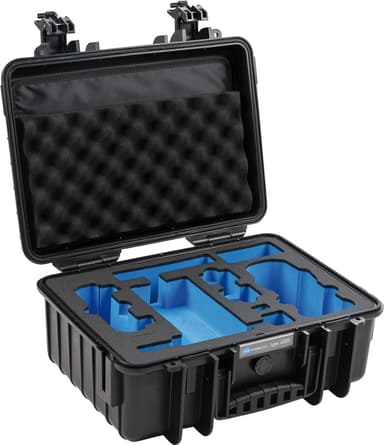 B&W International Bw Outdoor Cases Type 4000 Dji Air 2/2S (Charge-in-case) Bla 