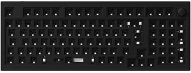 Keychron Q5 Knob Barebone Carbon Black Kabelansluten Nordisk