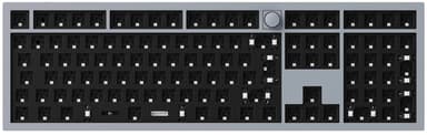 Keychron Q6 Knob Barebone Silver Grey Kabling Nordisk Tastatur