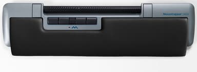 Mousetrapper Delta Extended Grey Met bekabeling 4,000dpi Rollerbar-muis Grijs 