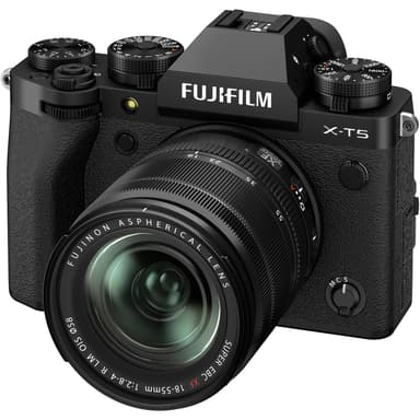 Fujifilm X-t5 Kit Xf18-55mmf2,8-4 R Black 