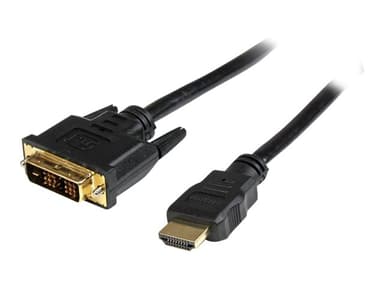 Startech .com 1m HDMI naar DVI-D Kabel 1m 19 pins HDMI type A Male 18+1-pins digitale DVI (Single-Link) Male 