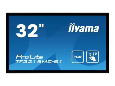 iiyama ProLite TF3215MC-B1 32" Touch Open Frame FHD 16:9 32" 1920 x 1080pixels 16:9