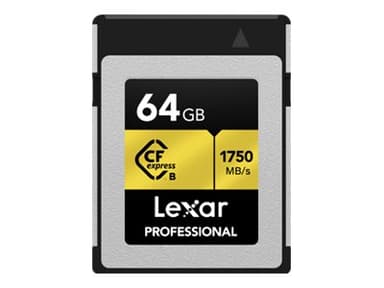 Lexar Professional 64GB CFexpress-kort, typ B 
