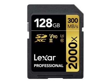 Lexar Professional 128GB SDXC UHS-II Memory Card