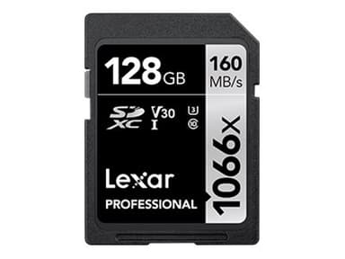 Lexar Professional SILVER series 128GB SDXC UHS-I Memory Card 