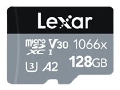 Lexar Professional SILVER series 128GB MicroSDXC UHS-I
