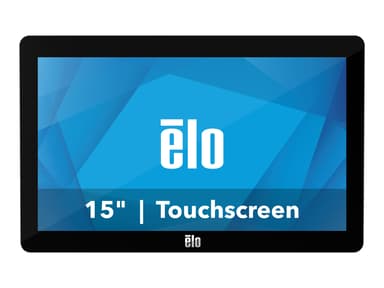 Elo 1502LM 15.6" Touch FHD 16:9 Without Stand Black 