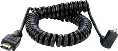 Atomos Coiled -Right Angle Micro To Full HDMI 50Cm 
