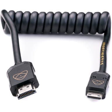 Atomos HDMI 4K60p Mini To Full 30Cm Die Cast Connector 