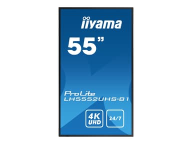 iiyama ProLite LH5552UHS-B1 55" 4K UHD VA 16:9 500 Nits 24/7 55" 500cd/m² 4K UHD (2160p) 16:9 