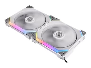 Lian-Li Lian Li Uni Fan SL140 RGB Pwm Fans, 2 Pack, White - 140 mm 140 mm